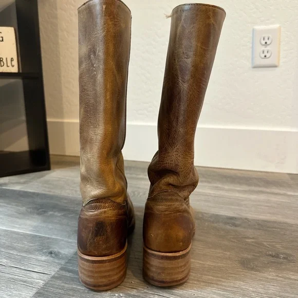 Frye Brown Leather Boots - Picture 7 of 9